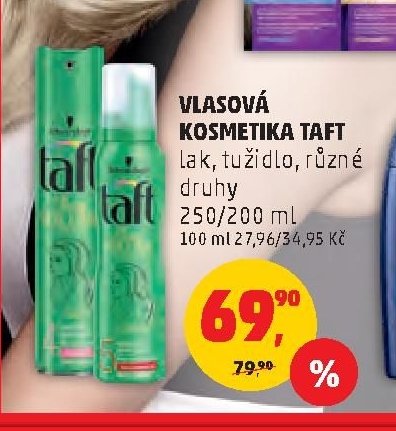Vlasová kosmetika Taft
