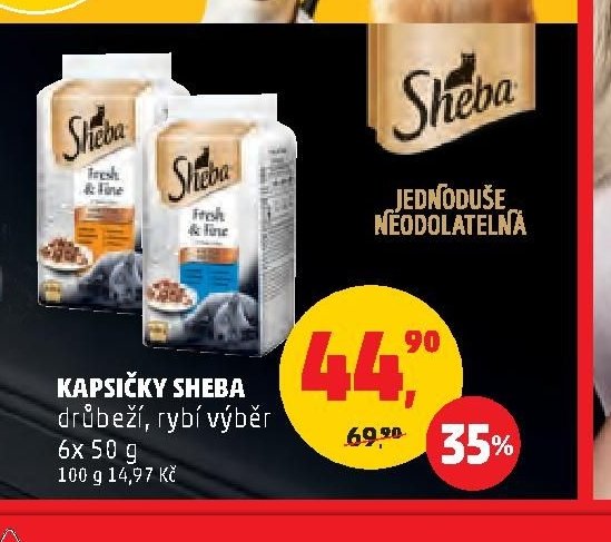 Kapsičky Sheba