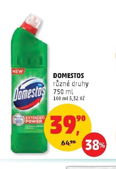 Domestos různé druhy