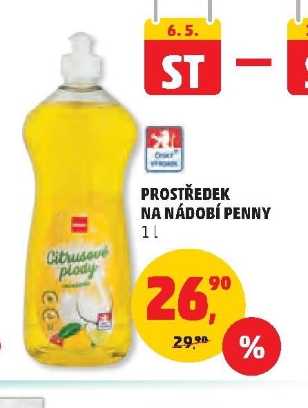 Prostředek na nádobí Penny