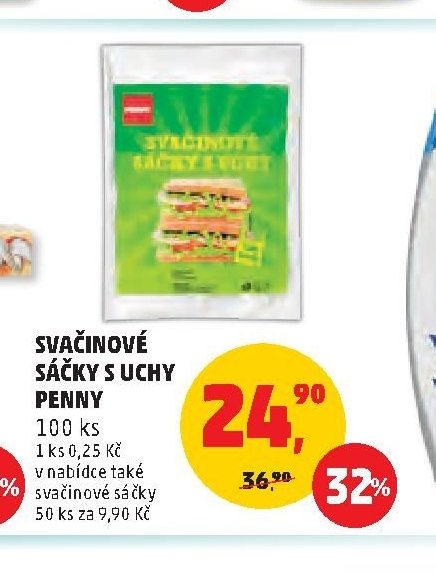 Svačinové sáčky s uchy Penny