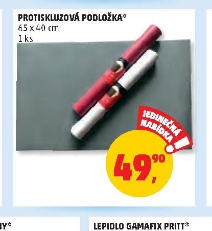 PROTISKLUZOVÁ PODLOŽKA
