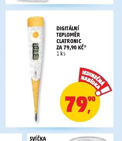 DIGITÁLNÍ TEPLOMĚR CLATRONIC