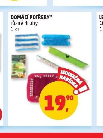 DOMÁCÍ POTŘEBY