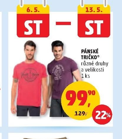 PÁNSKÉ TRIČKO*