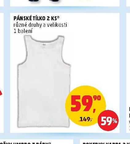 PÁNSKÉ TÍLKO 2 KS*