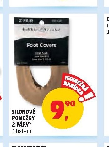 SILONOVÉ PONOŽKY 2 PÁRY*