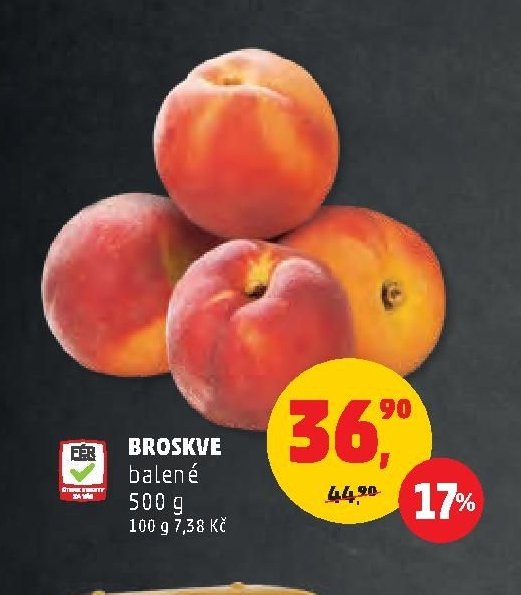 Broskve balené