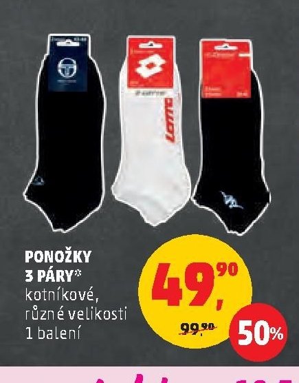 Ponožky 3 páry