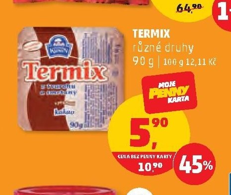 Termix různé druhy