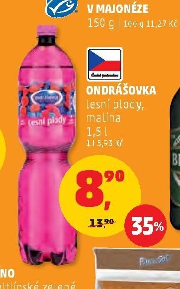 Ondrášovka lesní plody