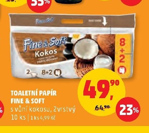 Toaletní papír Fine & Soft