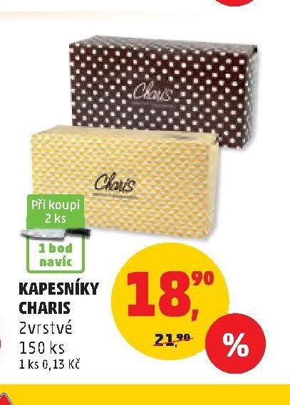 Kapesníky Charis