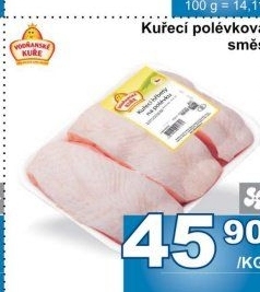 Kuřecí polévková směs Vodňanské kuře