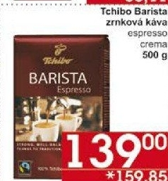 Zrnková káva Barista Crema Tchibo