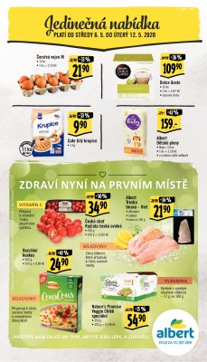 akční leták Albert 6.5.2020-12.5.2020