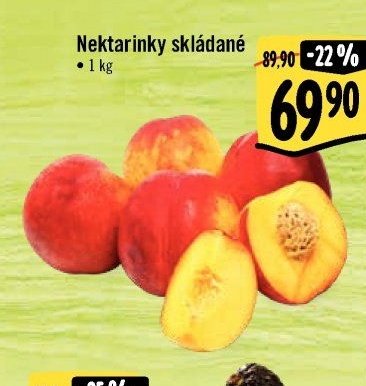 Nektarinky skládané