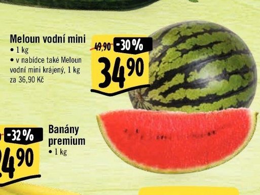 Meloun vodní mini