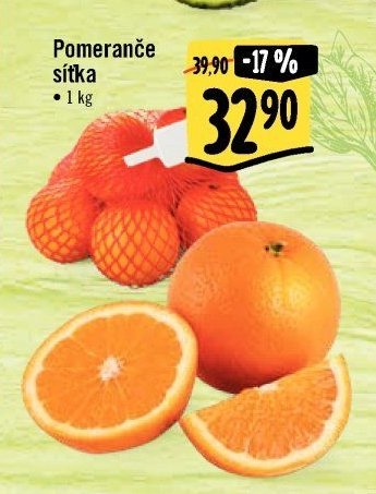 Pomeranče síťka