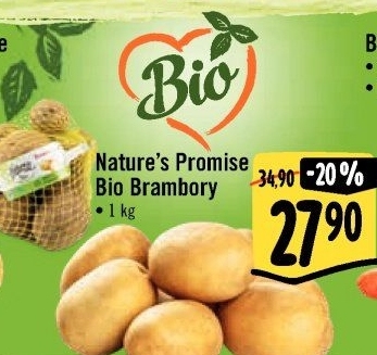 Brambory bio Nature'