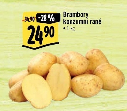 Brambory konzumní rané