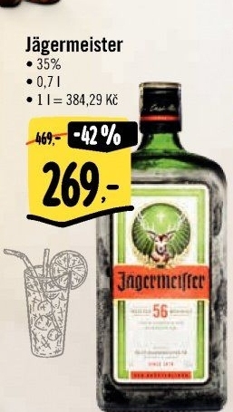 Bylinný likér Jägermeister