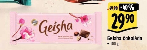 Čokoláda Geisha