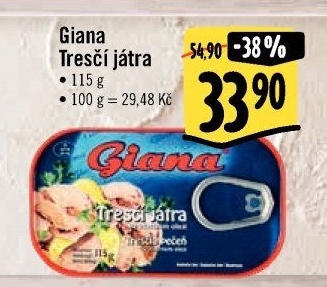 Játra tresčí Giana