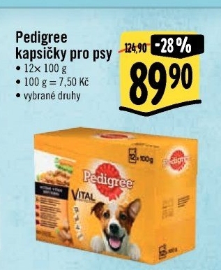Kapsičky pro psy Pedigree