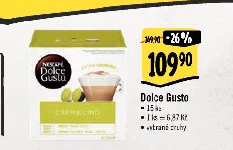Kapsle Dolce Gusto Nescafé