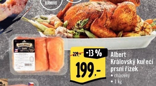 Kuřecí prsní řízky královské Albert