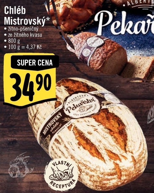 Mistrovský chléb Albert