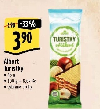 Oplatky Turistky Albert Quality