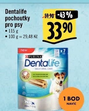 Pamlsky pro psy Denta Life Purina