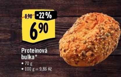 Pečivo proteinová bulka