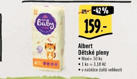 Pleny dětské Albert