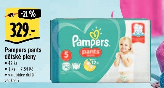 Pleny dětské Pampers Pants