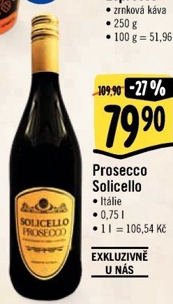 Sekt Prosecco Solicello