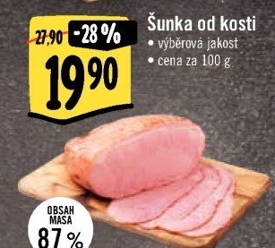 Šunka od kosti výběrová