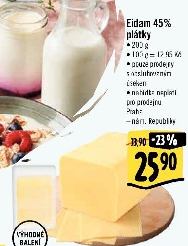 Sýr Eidam 45%
