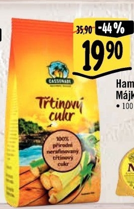 Třtinový cukr Cassonade