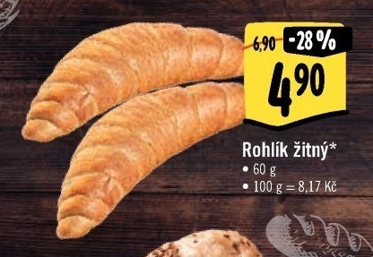 Žitný rohlík