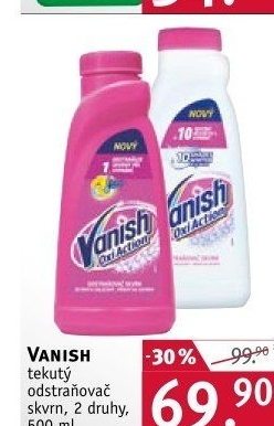 Odstranovac Skvrn Gelovy Vanish Oxi Action V Akci Rossmann Drogerie Od 6 5 2020