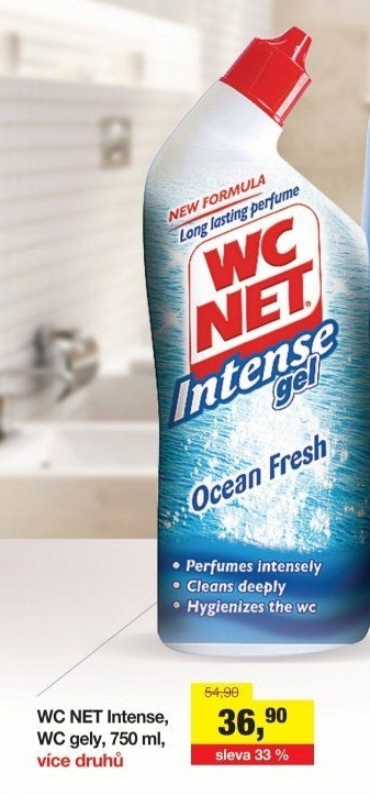 Čistič WC gelový Intense WC Net