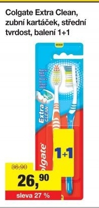 Kartáček na zuby Extra Clean Colgate