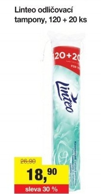 Odličovací tampony Linteo