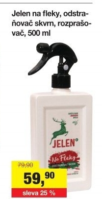 Prostředek na fleky ve spreji Jelen