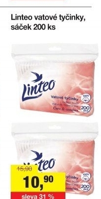 Tyčinky vatové Linteo