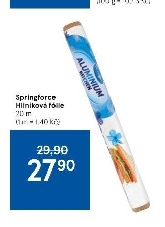 Springforce Hliníková fólie
