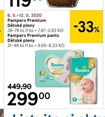 Pampers Premium Dětské pleny / Pampers Premium pants Dětské pleny
